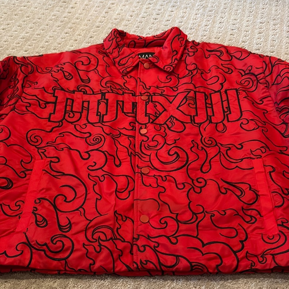 Boohoo man cropped jacket NWT